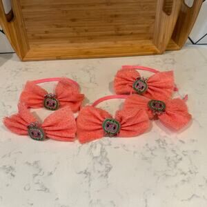 Cocomelon Watermelon Headband pink peach sparkly girly bday party x5